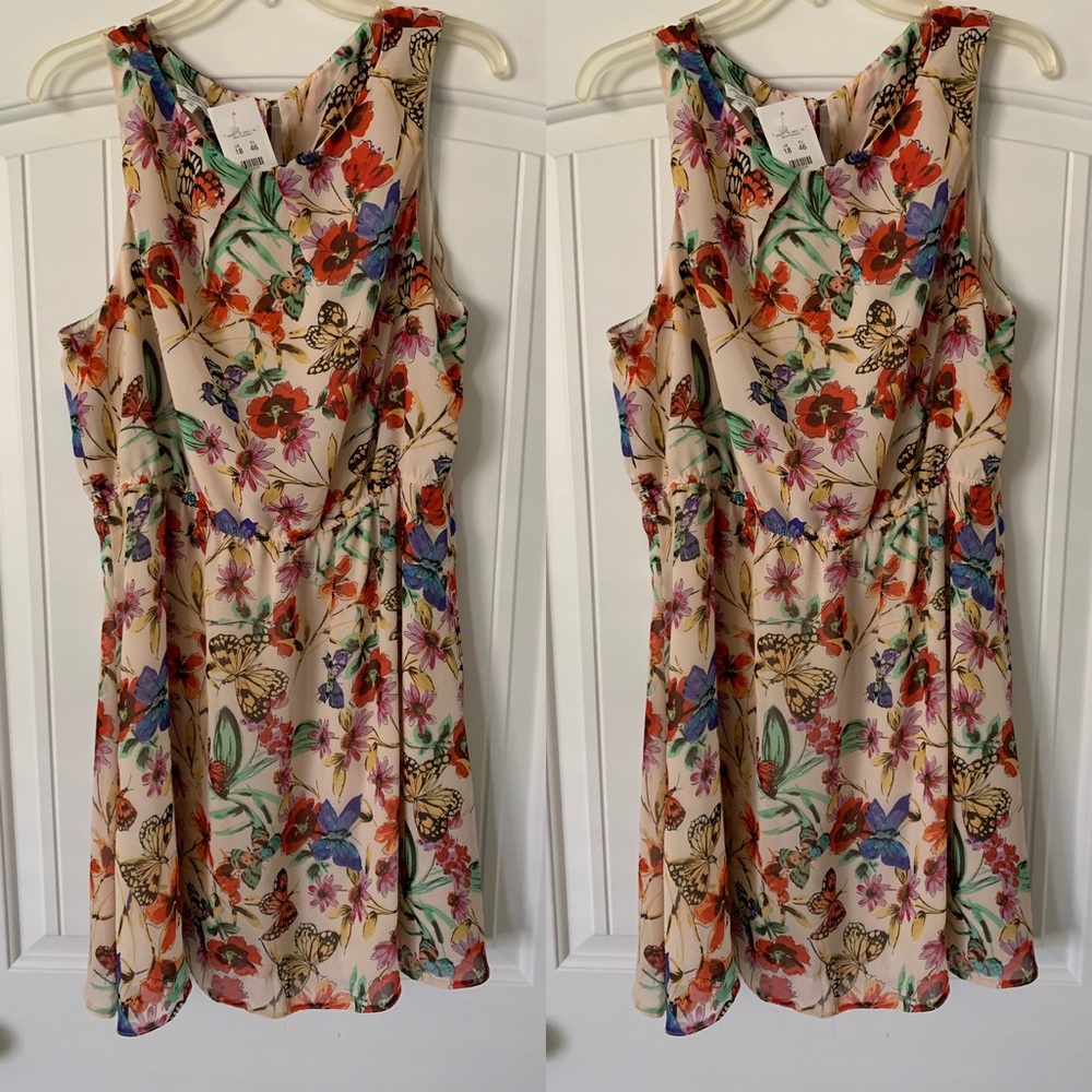 Floral tea dress